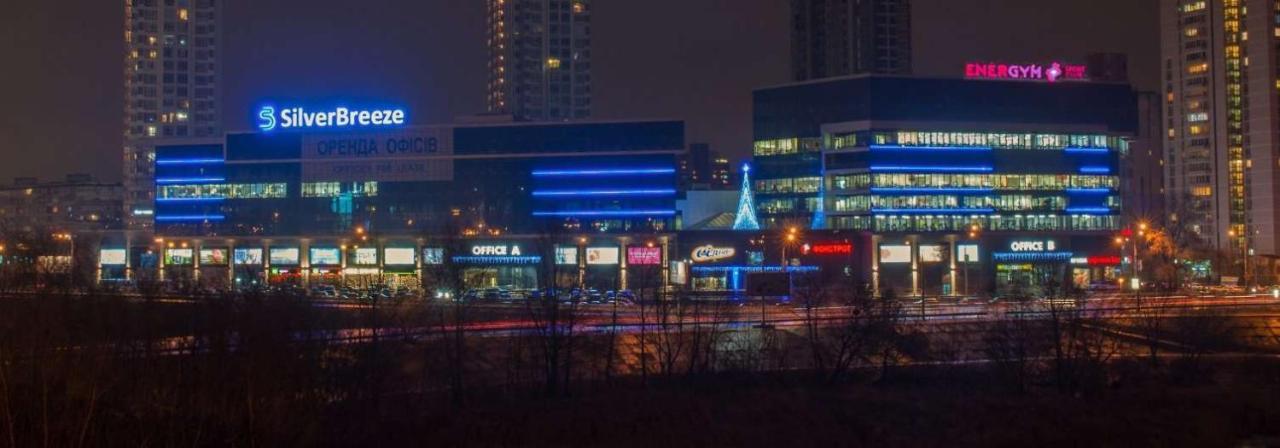 Жк Silver Breeze,Днепровськая Набережная 1А Kyjev Exteriér fotografie
